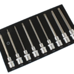 US PRO 9 Piece 1/2" Drive 140mm Long Torx Bit Sockets | T27 - T70