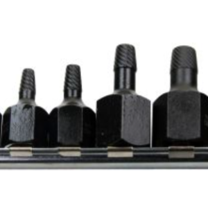 US PRO 9 Piece 3/8" & 1/2" Drive Stud or Bolt Extractor Set On Rail