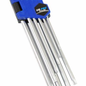 US PRO 9 Piece Extra Long Star Key Set | T10 - T50