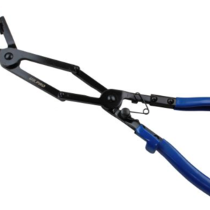 Double Jointed 16.5" Long Reach Hose Clamp Pliers With Angled Jaw