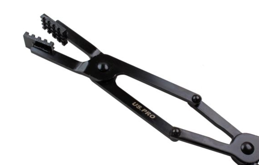 US PRO Double Jointed 17" Long Reach Hose Clamp Pliers | Straight Jaw