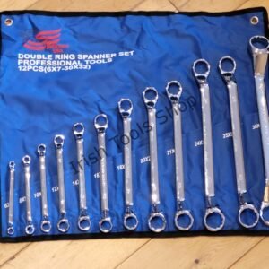 Double Ring Spanner Set Professional Tools 12Pcs (6X7-30X32)