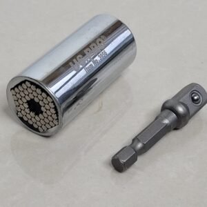 US PRO 3/8" Drive Universal Gripper Socket 7-19mm With Adapter
