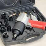 15 Piece 1/2" Square Drive Heavy Duty Air Impact Wrench With Impact Sockets & Extension Bar