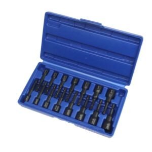 US PRO 15 Piece 1/4" HEX Drive Magnetic Impact Nut Driver Set | Metric & SAE