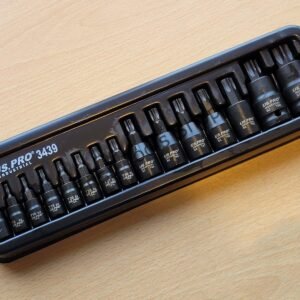 15PC 1/4" 3/8" 1/2" Drive Star Bit Impact Torx Socket Set