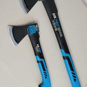 US PRO Set Of 2 Hatchet Axes With Fiberglass Handles