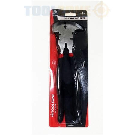 Toolzone 10.5" Fencing Plier | Double Dipped Handle