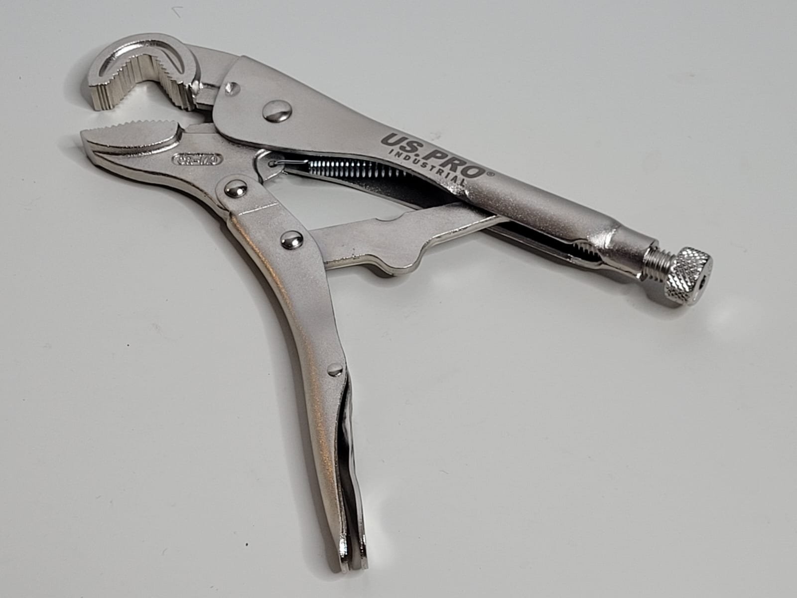 US PRO Heavy Duty 10" Round Jaw Locking Pliers | Suits to Nut Sizes 14 to 25mm
