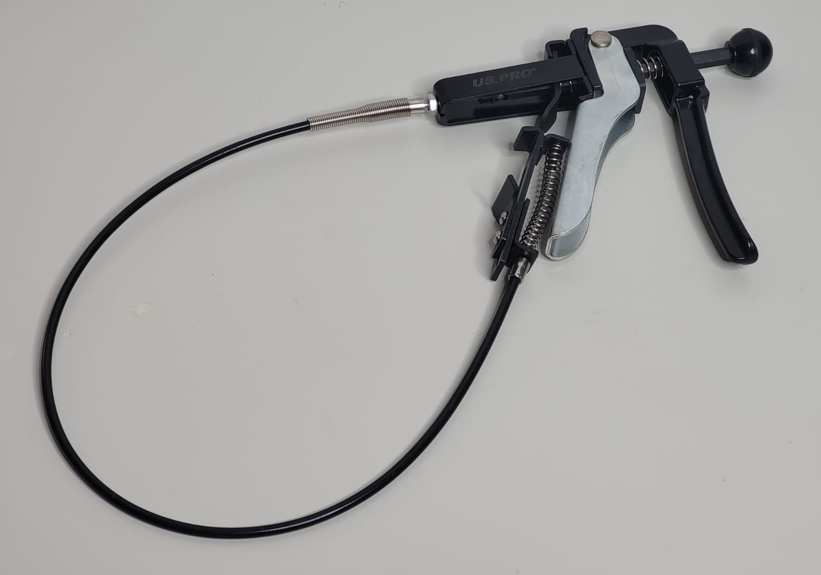 US PRO Long Reach Hose Clamp Pliers With Pistol Grip & Flexible Shaft