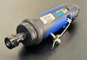 US PRO 1/4" Drive Light Weight Air Die Grinder | Composite Body |  Low Vibration | 4 Position Speed Regulator