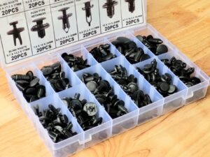 US PRO 240 Piece Universal Trim Clips & Fasteners For Vehicles