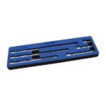 US Pro 6 Piece 3/8" Drive Extension Bar Set 38, 75, 125, 200, 250, 300mm