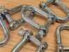 3 Piece 12mm Diameter Zinc Plated Shackles
