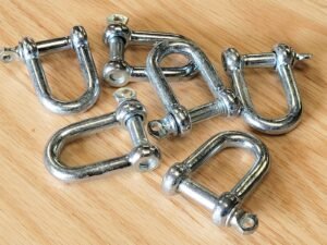 6 Piece 8mm Diameter Shackles