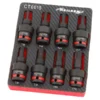 Neilsen 8 Piece 1/2" Drive Universal Star Bit Driver Impact Socket Set