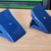 Heavy Duty Steel Wheel Chocks Prevents Cars, Caravans, Light Trucks From Moving | Pack Of 2