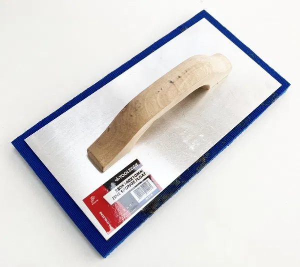 Lightweight 280 x 140 x 10mm Fine Spong Float Metal Body With Bottom Rubber Pad