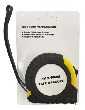 5 Meter X 19mm Width Measuring Tape With Metric & Imperial Measurements