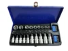 27 Piece 3/8" & 1/2" Drive Star Bits & E Sockets