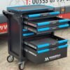 Manarola 7 Drawer Toolchest / Tool Trolley With Strong Wheels