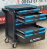 Manarola 7 Drawer Toolchest / Tool Trolley With Strong Wheels