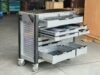 Manarola 12 Drawer Toolchest With Tools With Stainless Steel Work Top
