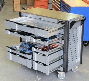 12 Drawer Toolchest With Tools With Stainless Steel Work Top