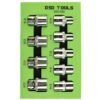 DSD 9 Piece 1/2" Drive E Torx Socket Set