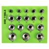 DSD 17 Piece 3/8″ Drive 12 Point Shallow Socket Set 8 – 24mm
