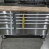 Manarola 55" 10 Drawer Stainless Steel Tool Cabinet