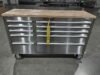Manarola 55" 10 Drawer Stainless Steel Tool Cabinet