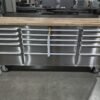 Manarola 72" 15 Drawer Stainless Steel Tool Cabinet