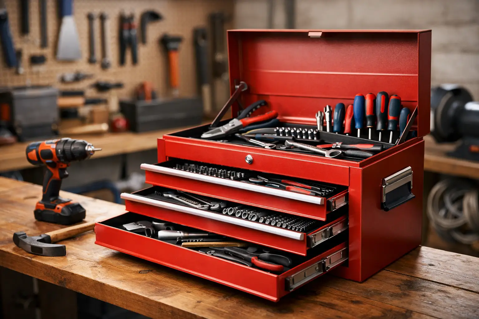 Choosing a Toolchest With Tools for Your Workshop