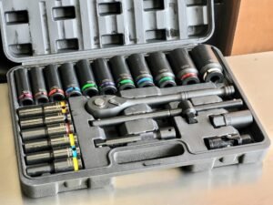 23 Piece 1/2″ Drive 78mm Long Deep 6 Point Impact Socket Set