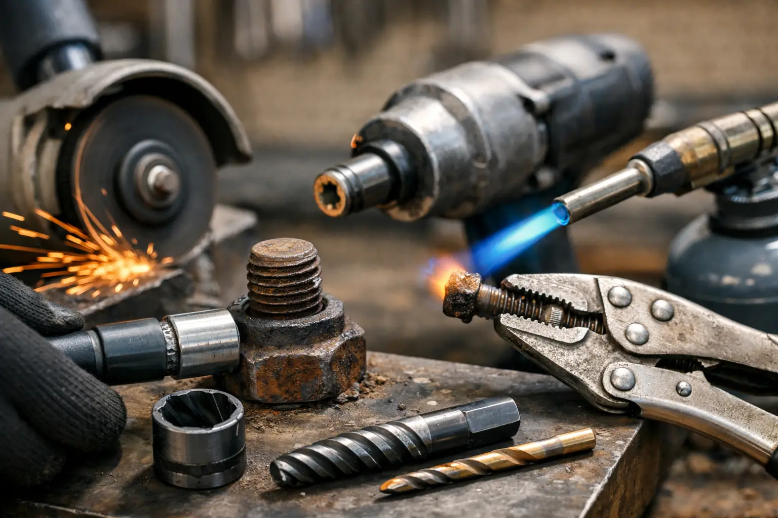 What Tools Remove Seized Bolts in Your Workshop?