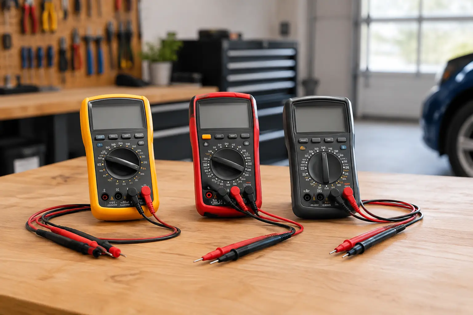Digital Multimeter Comparison for Garage Work
