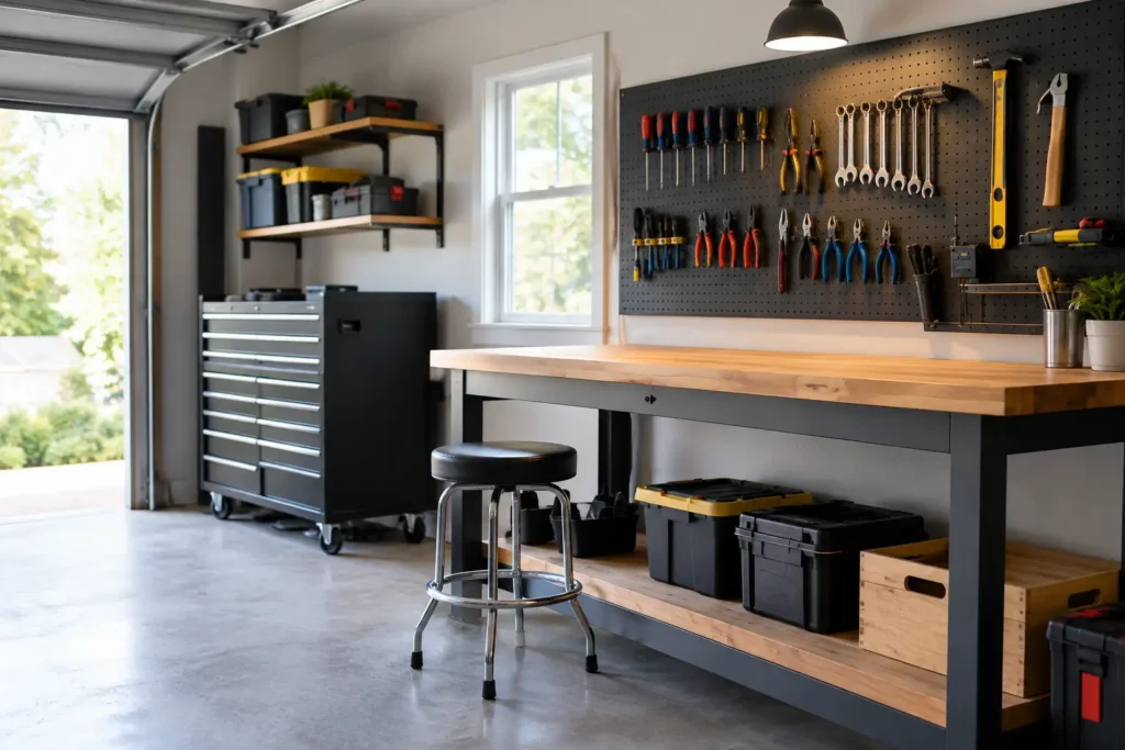 Workshop Setup Examples for Working Garages
